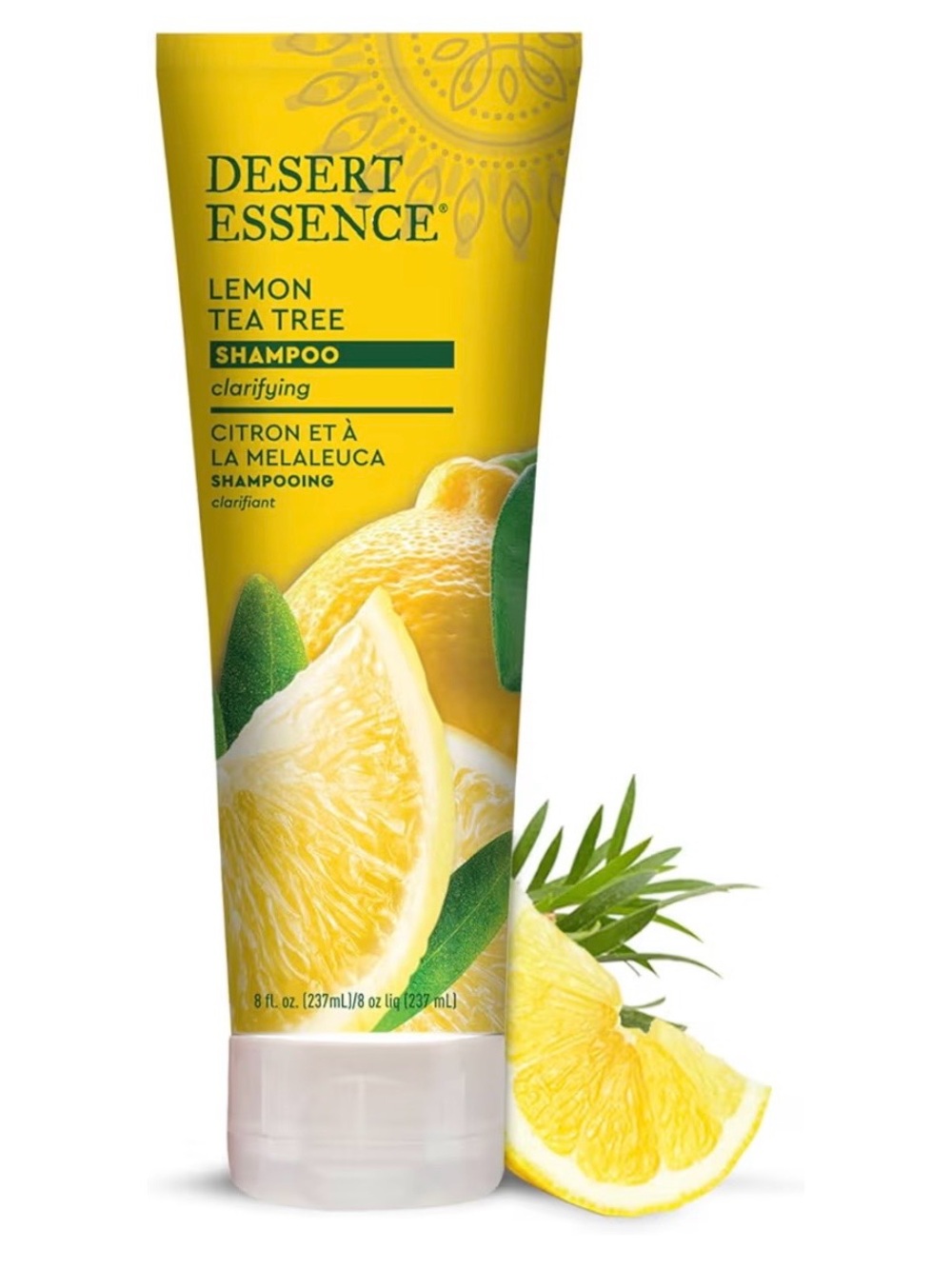 Desert Essence Shampoo, Lemon Tea Tree, 8 Oz